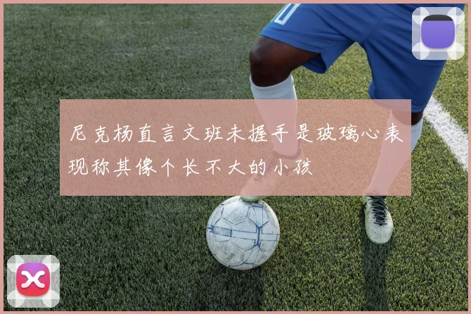 尼克杨直言文班未握手是玻璃心表现称其像个长不大的小孩