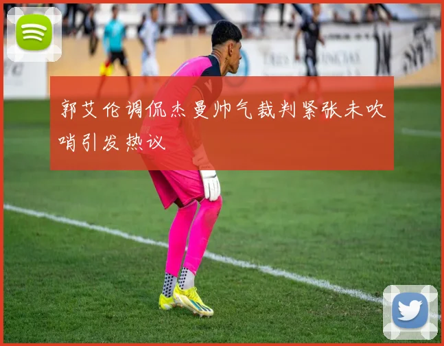 郭艾伦调侃杰曼帅气裁判紧张未吹哨引发热议